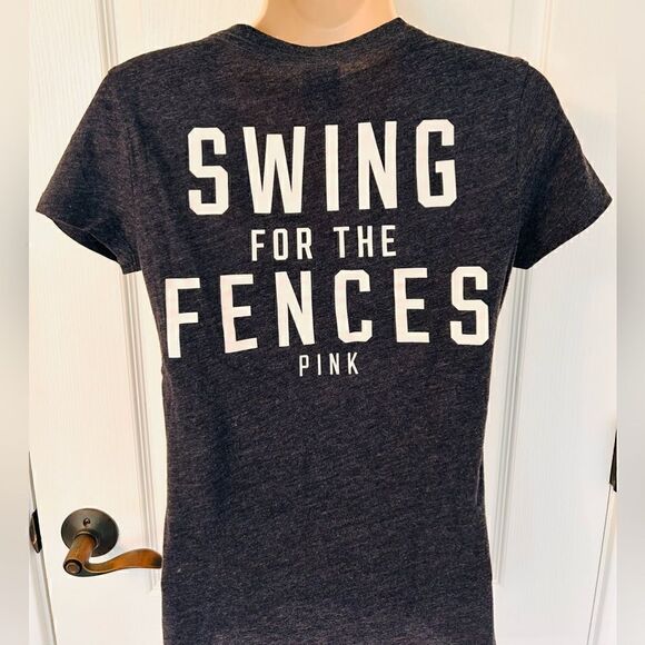 Victoria’s Secret PINK Cincinnati Reds Swing for the Fences Shirt! ❤️⚾️ - Picture 2 of 2